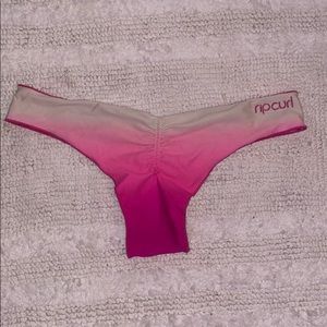 Ripcurl Ombré Pink Bikini Bottoms